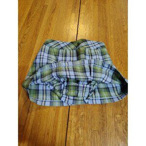 Arizona vtg pleaded plaid b/g schoolgirl skirt snap panty baby girl 24 months